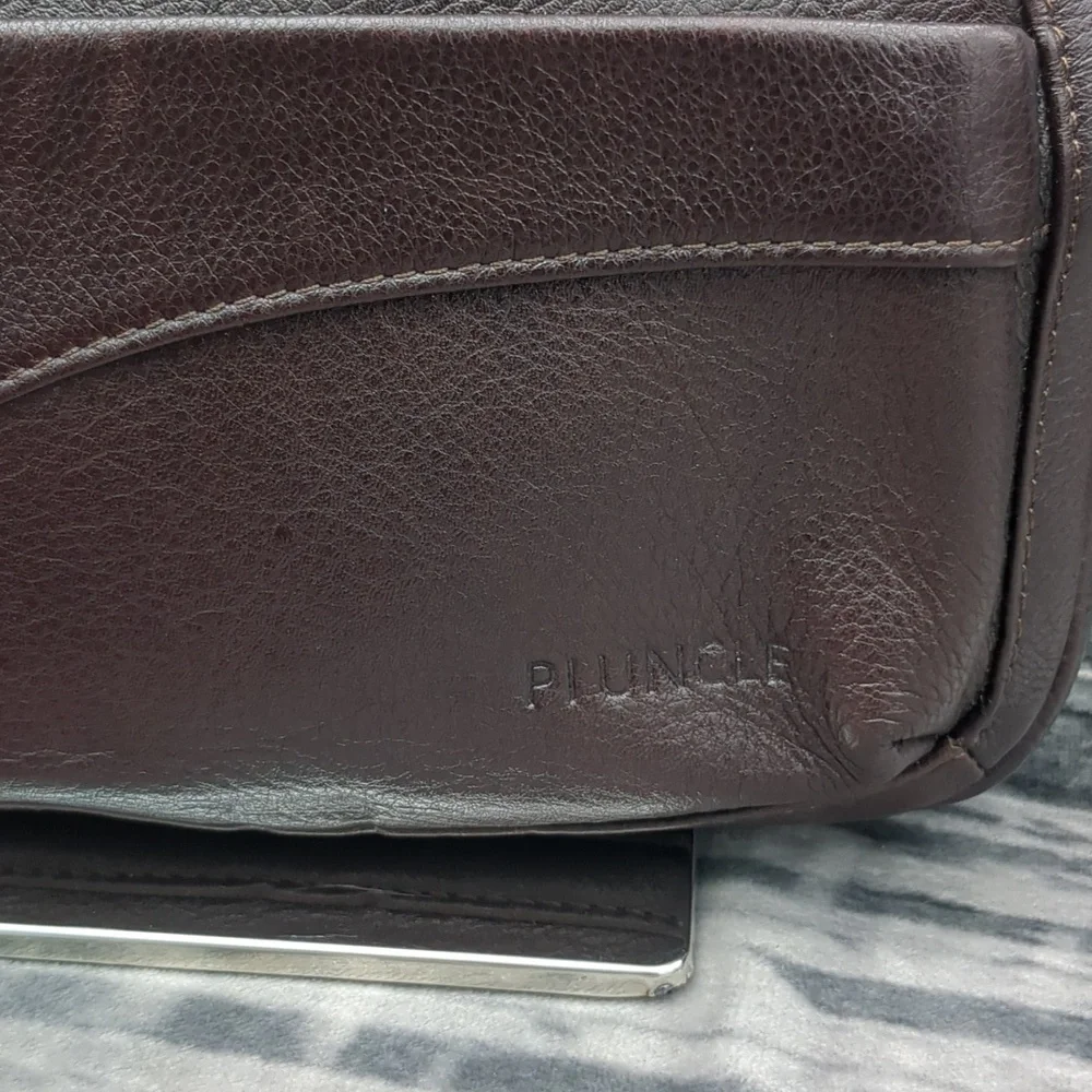 PI Uncle Mens Leather Clutch